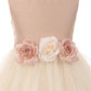 Dress - Vintage Rose Satin Tulle Dress