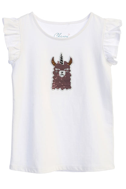 Shirt - Llama-corn Flip Sequin Shirt